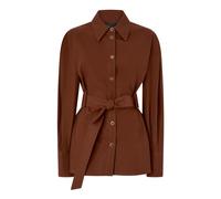 PINKO - Cheryl Overshirt - - Blouses & Shirts - Donna - Marrone - L