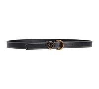 PINKO Cintura Donna Tamboril H 2,5 Belt Vitello Bottalato Z99Q Colore Nero
