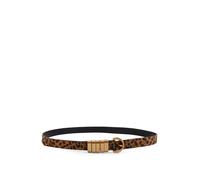 PINKO - Cintura in camoscio con stampa leopardata - - Accessories - Donna - Multicolore - S