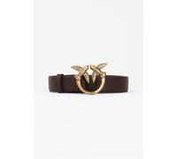 PINKO Cinture Donna Marrone Cintura Love Birds Autunno inverno 2025/26 100% Pel