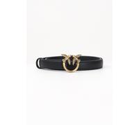 PINKO Cinture Donna Nero Cintura Love Birds Autunno inverno 2025/26 100% Pelle
