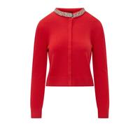 PINKO - Colonia Cardigan BL - - Knitwear - Donna - Rosso - L