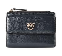 PINKO Compact Wallet Portafoglio Pelle 13 cm nero