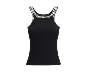 PINKO - Coriandoli Top - - Tops - Donna - Nero - S