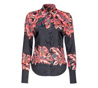 PINKO Criminale Camicia Raso St. Riga Tropicale Black/red Multi Taglia: 42 | Magliette intime Outlet | Donna | Nero