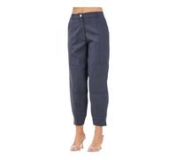 PINKO - Cropped Pantaloni - - Trousers - Donna - Blu - M