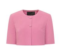 PINKO - Cropped Spencer Jacket - - Jackets - Donna - Rosa - XL