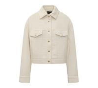 PINKO - Cropped Tweed Jacket - - Jackets - Donna - Bianco - M