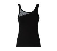 PINKO - Cupboard Canotta Costina + Piz Nero Limousine - - Tops - Donna - Nero - S
