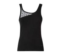 Pinko canotta a costine con pizzo Cupboard nero
