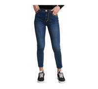 PINKO - Denim Blue Skinny Cross Jeans - - Jeans - Donna - Blu - W28