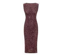 PINKO - Drupa Lace Midi Dress - - Dresses - Donna - Rosso - M