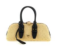 Borsa a mano Bowling in rafia Pinko