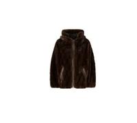 PINKO - Faux Fur & Shearling Giacche - - Jackets - Donna - Marrone - M