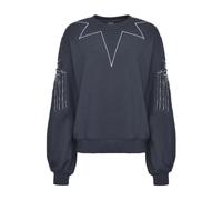 PINKO - Felpa Elegante per Uomo - - Sweatshirts & Hoodies - Donna - Nero - S