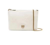 PINKO - Flat Classic Shoulder Bag - - Bags - Donna - Bianco - ONE SIZE