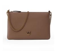 PINKO Flat Pochette Pelle 24 cm marrone