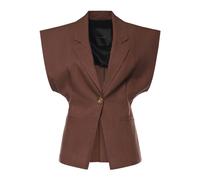 PINKO - Floella Sleeveless Blazer - - Jackets - Donna - Marrone - S