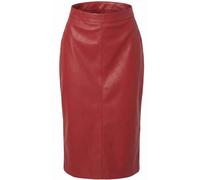 PINKO - Gerbera Midi Skirt - - Skirts - Donna - Rosso - S