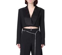 Pinko giacca blazer crop Visciola Spencer nero