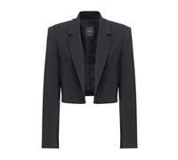 PINKO - Giacca Bolero Nera in Crêpe Stretch - - Jackets - Donna - Nero - L