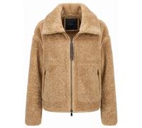 PINKO - Giacca Bomber in Ecopelliccia - - Jackets - Donna - Beige - XS