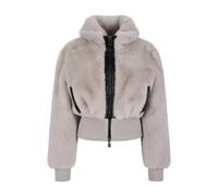PINKO - Giacca in Ecopelliccia con Cappuccio - - Jackets - Donna - Beige - M