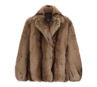 PINKO - Giacca in ecopelliccia - - Jackets - Donna - Marrone - M