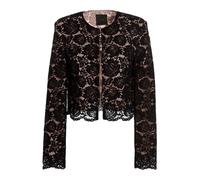PINKO - Giacca in Pizzo Quilmes Spencer - - Jackets - Donna - Nero - L