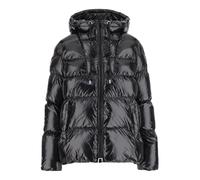 Pinko piumino Eleodoro con cappuccio in nylon lucido nero 40