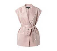 PINKO - Giacca Senza Maniche in Raso - - Jackets - Donna - Rosa - XL