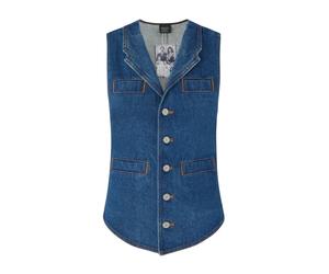 PINKO - Gilet Galiceno - - Jackets - Donna - Blu - M
