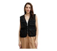 PINKO - Gilet in Denim - - Jackets - Donna - Nero - S