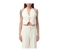 PINKO - Gilet - - Jackets - Donna - Bianco - M