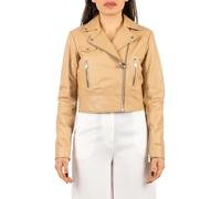PINKO - Giubbino Pelle - - Jackets - Donna - Beige - M