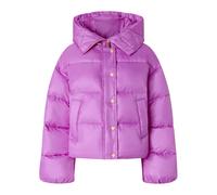 PINKO - Giubbotto Viola in Tessuto Tecnico con Cappuccio - - Jackets - Donna - Viola - S