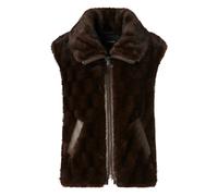 PINKO - Glossinia Gilet Aspen Aspetto - - Jackets - Donna - Marrone - M