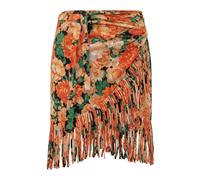 PINKO - Gonna Corta a Frange Floreale - - Skirts - Donna - Multicolore - S