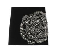 PINKO - Gonna Corta Cavolfiore Double Armoure Ricamo - - Skirts - Donna - Nero - M