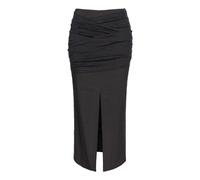 PINKO - Gonna Invisibile in Lino Stretch - - Skirts - Donna - Nero - M