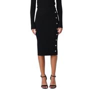 PINKO - Gonna Midi a Costine con Bottoni - - Skirts - Donna - Nero - S
