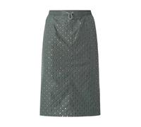 PINKO - Gonna Midi con Dettagli Gioiello - - Skirts - Donna - Verde - S