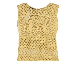 PINKO - Gonzano Sleeveless Top - - Tops - Donna - Giallo - S