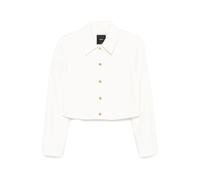 PINKO - Guazzetto Crop Jacket - - Jackets - Donna - Bianco - L