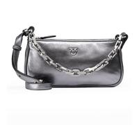 PINKO Half Moon Borsetta Pelle 23 cm color argento