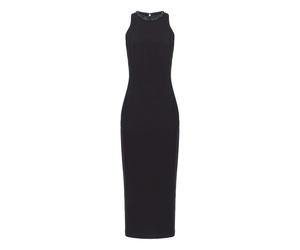 PINKO - Honfleur abito cady tecnico con strass - - Dresses - Donna - Nero - M