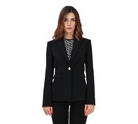 Pinko HUMAHUACA Giacca Crepe Stretch con Bottone Metallo