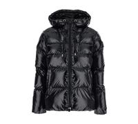 PINKO, ,Jackets ,Donna ,Nero ,XL Cappotto Caban Nero in Cristallo