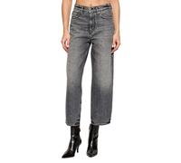 Pinko jeans ballon Estelle donna in denim lavaggio grigio