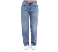 Pinko jeans gamba larga Lovely Loose lavaggio blu medio